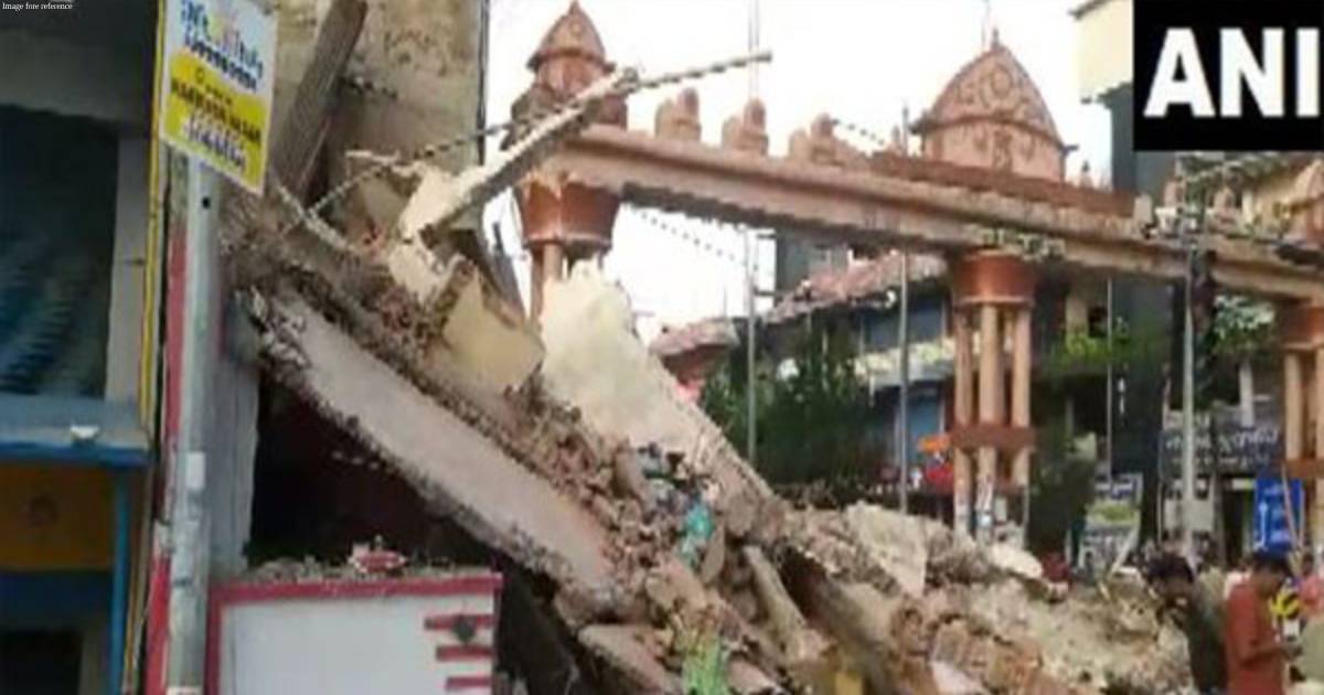 3-storey building collapses in Chhattisgarh's Bilaspur